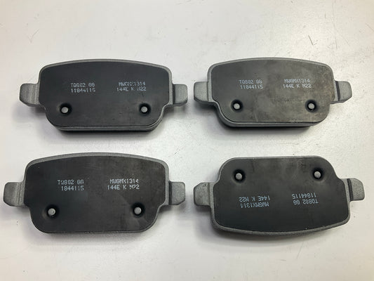 MISSING HARDWARE - Wagner MX1314 Rear Semi-Metallic Disc Brake Pads