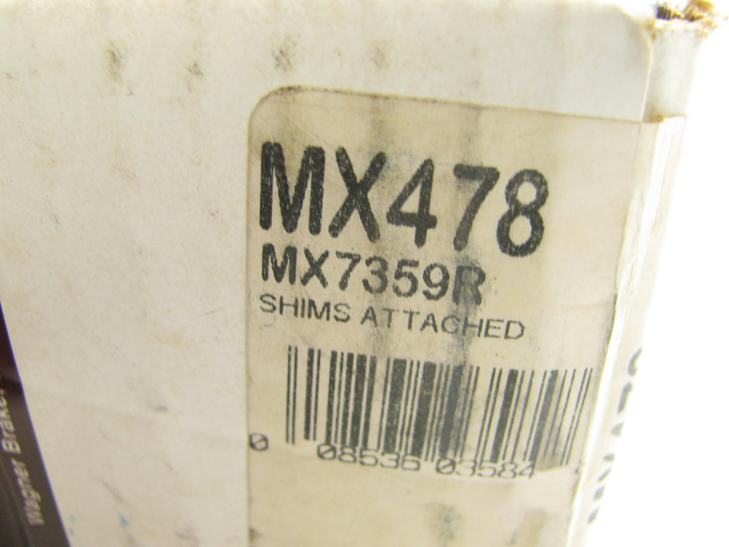 Wagner MX478 Front Disc Brake Pads - Semi-Metallic