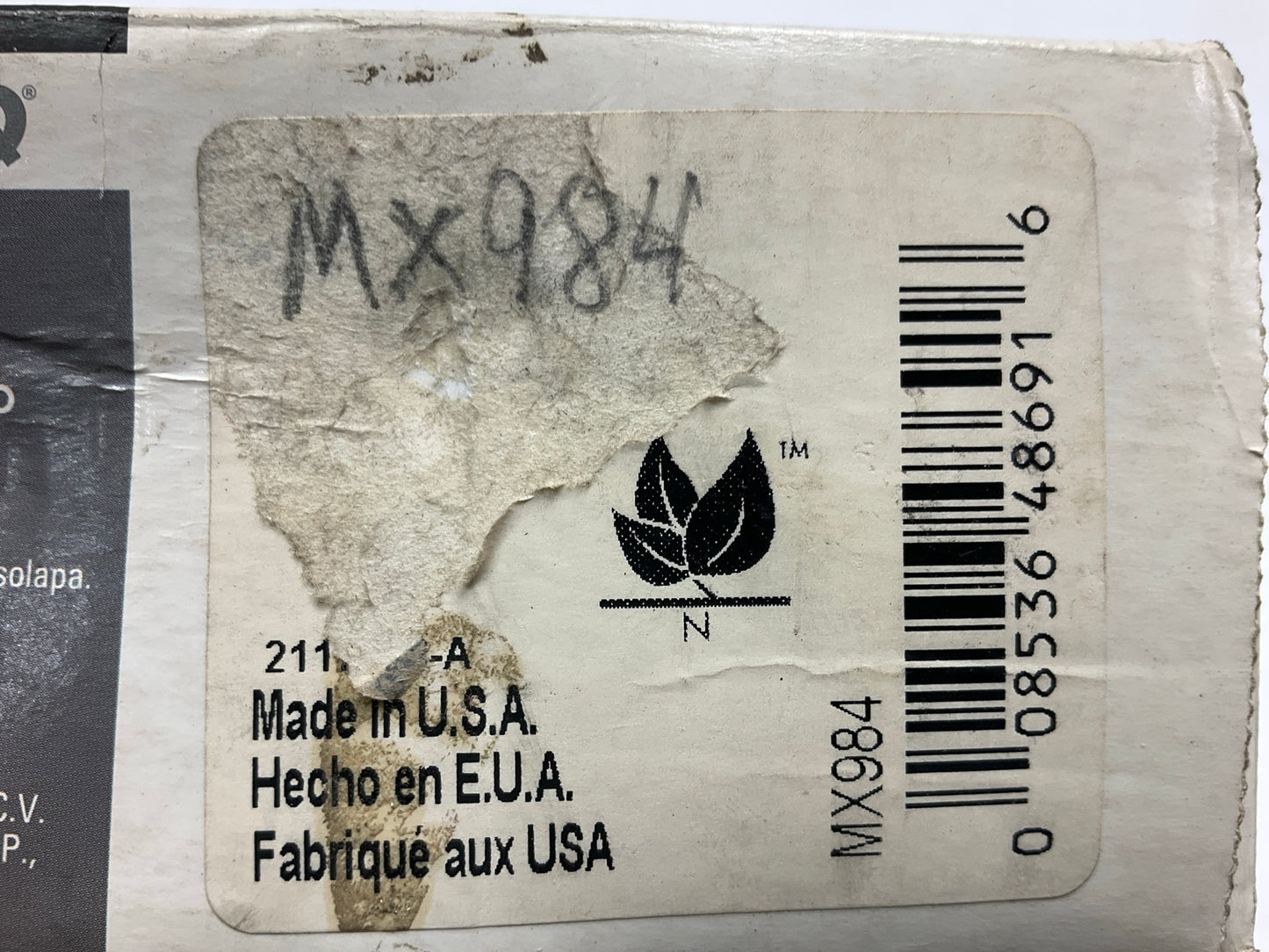 Wagner MX984 Rear ThermoQuiet Disc Brake Pads