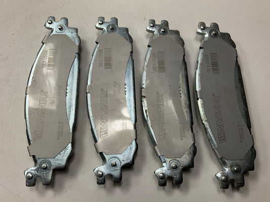 NO HARDWARE - Wagner OEX1508 Front Ceramic Disc Brake Pads