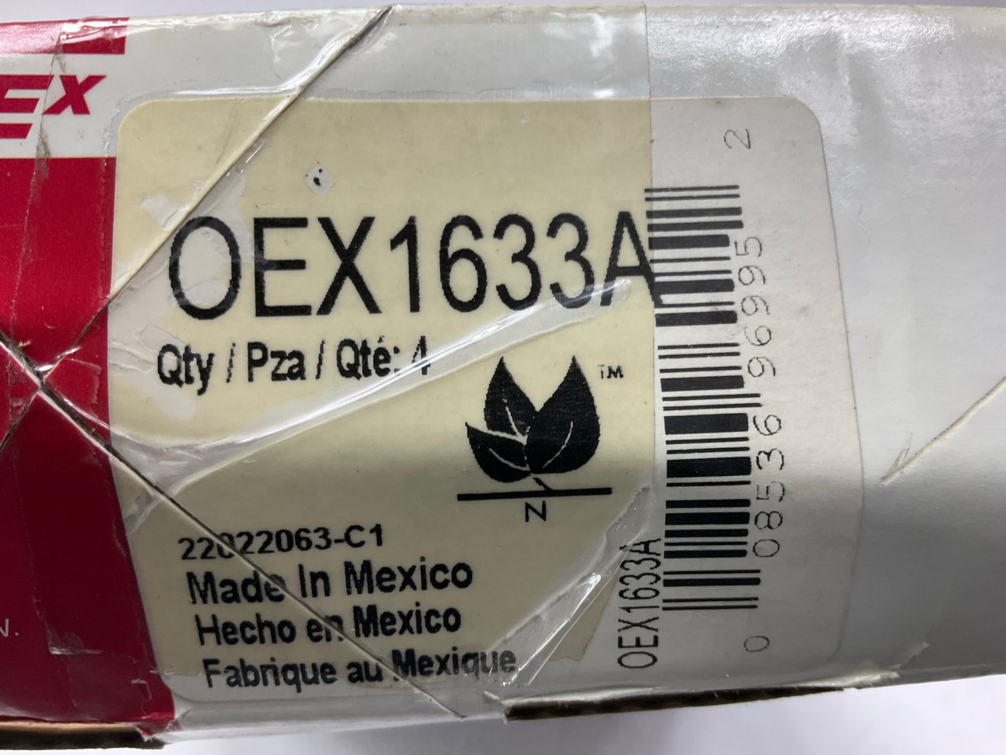 Wagner OEX1633A Front Disc Brake Pads