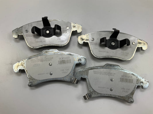 MISSING HARDWARE - Wagner OEX1653 Front Ceramic Disc Brake Pads