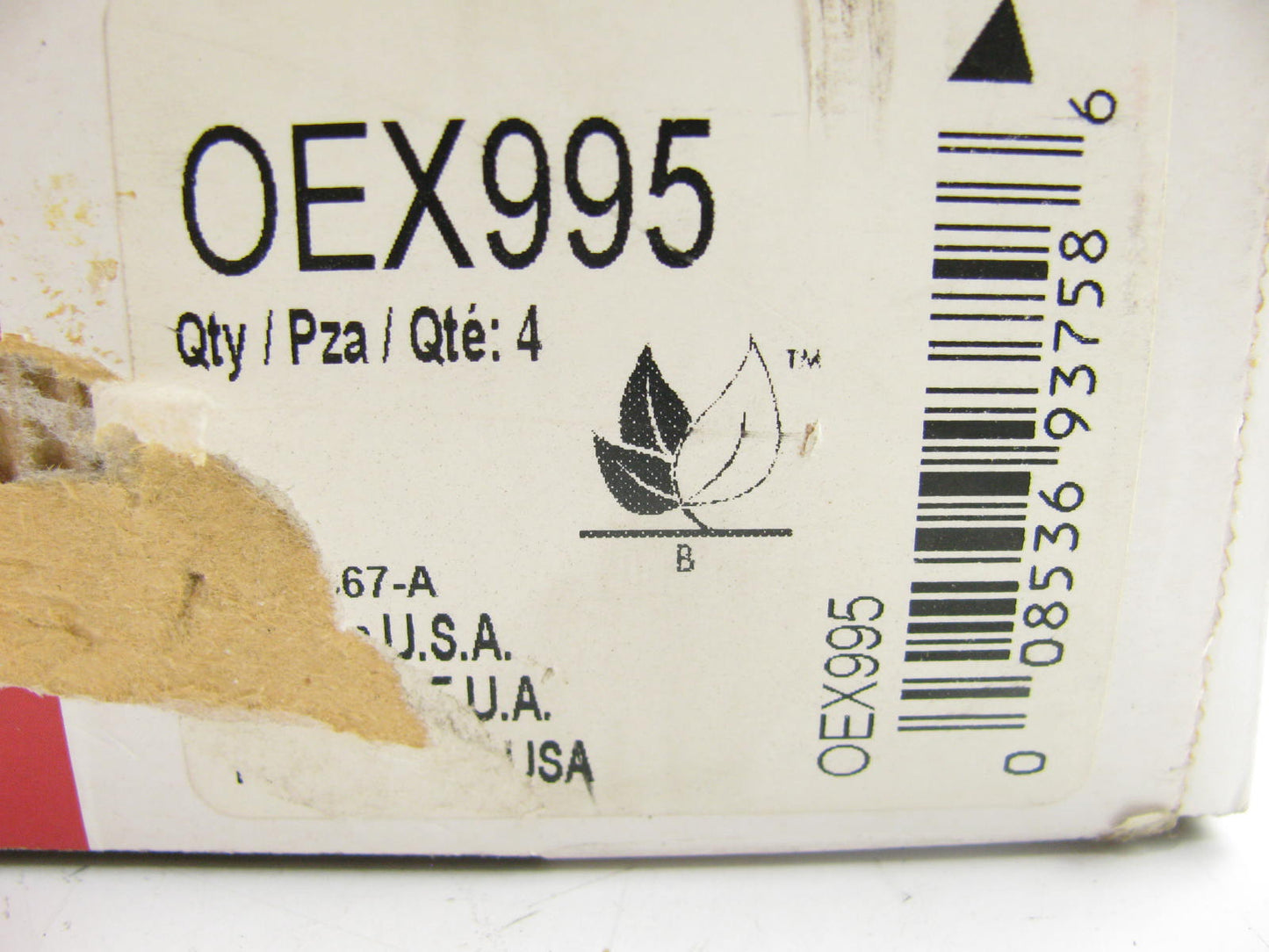 Wagner OEX995 Rear Disc Brake PadsFor 2004-2010 Toyota Sienna