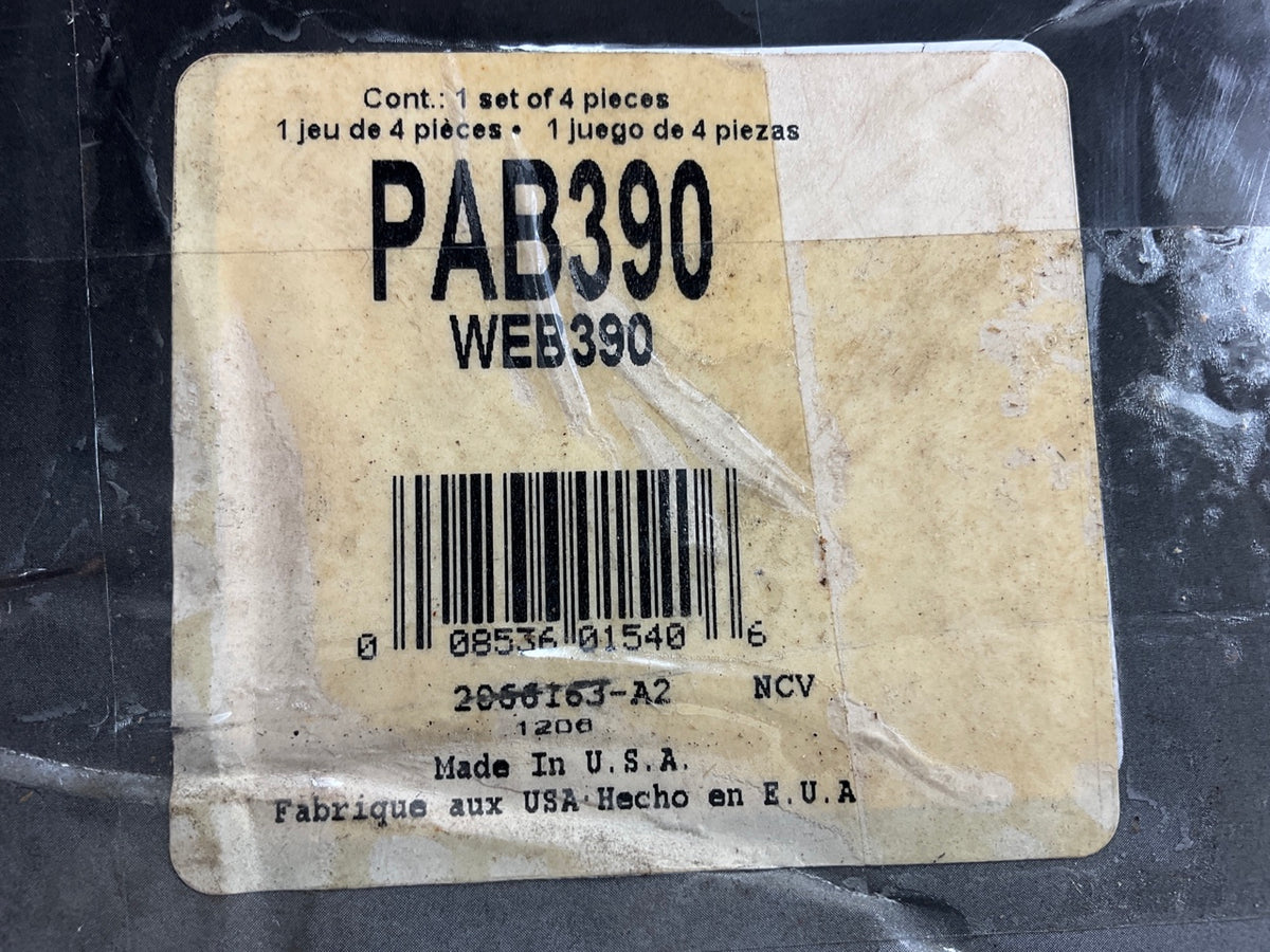 Wagner PAB390 Rear Brake Shoes