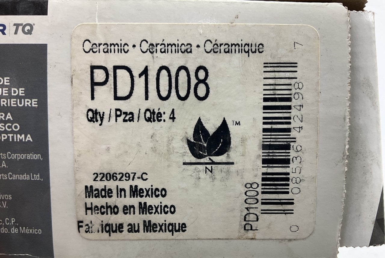 Wagner PD1008 Rear Ceramic Disc Brake Pads For 2004-2011 Mazda RX-8
