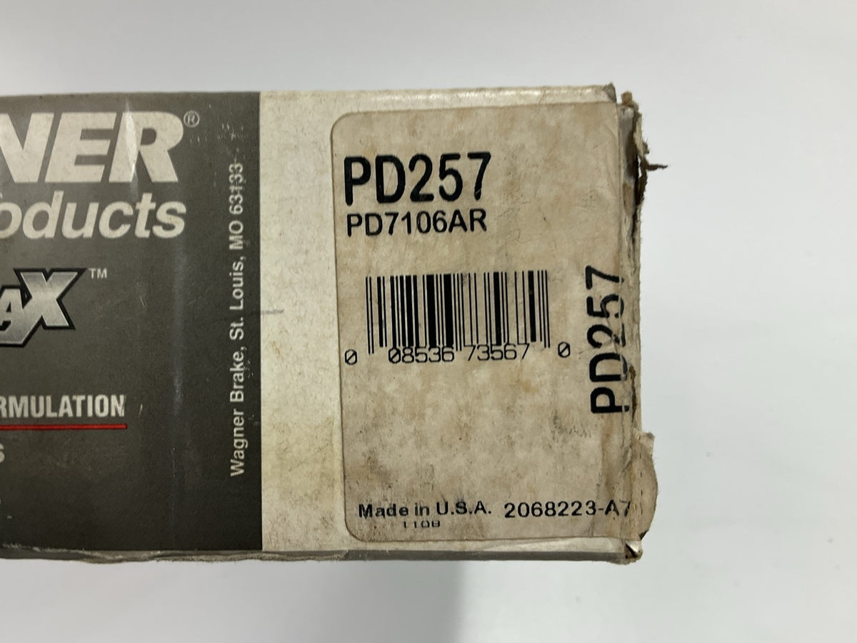 Wagner PD257 Front Disc Brake Pad Set