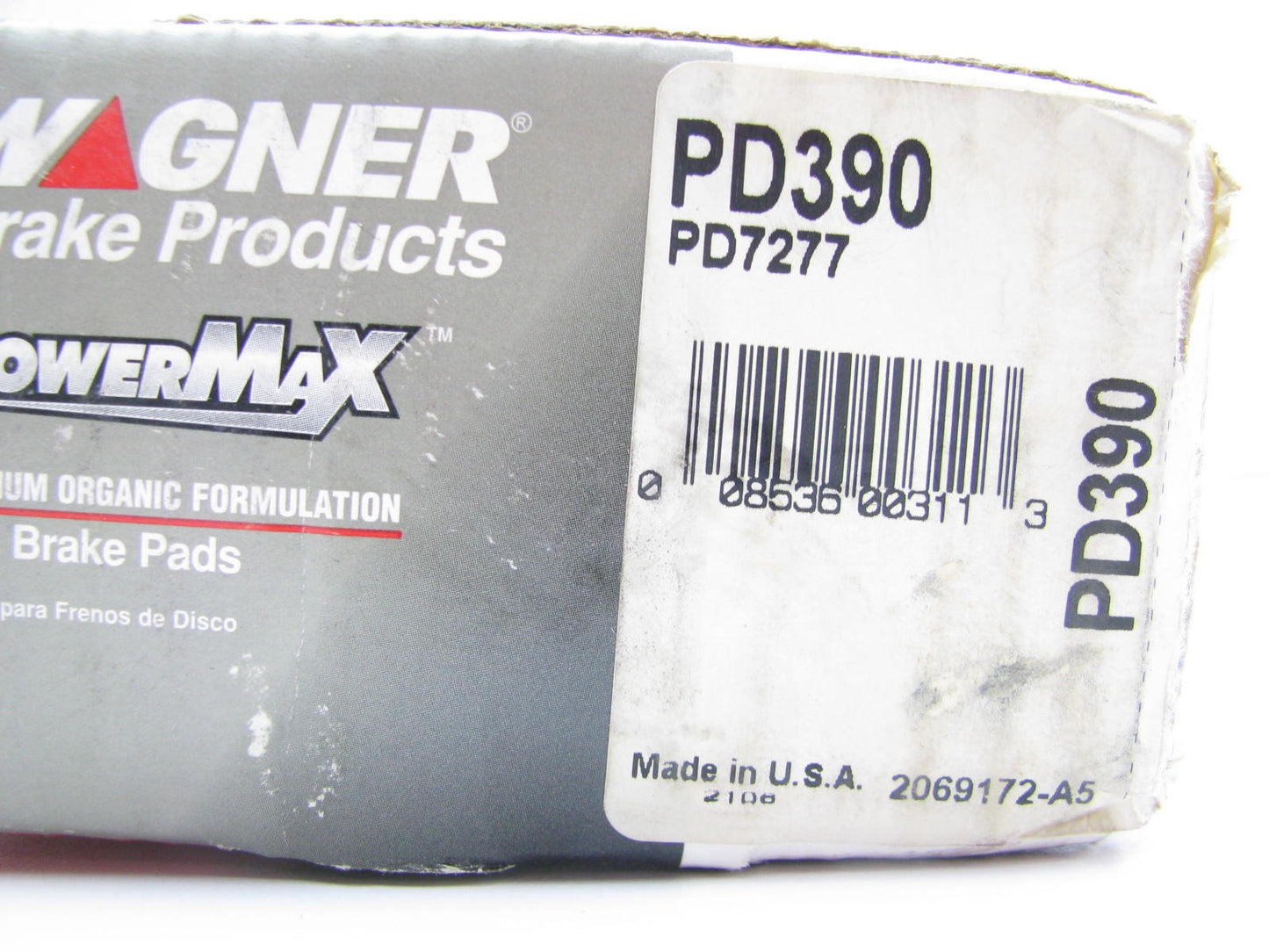 Wagner PD390 FRONT Disc Brake Pads For 1965-1966 Toyota Land Cruiser