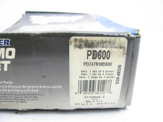 Wagner PD600 Front Disc Brake Pads 1994-1998 Ford Mustang 1986-95 Suzuki Samuri