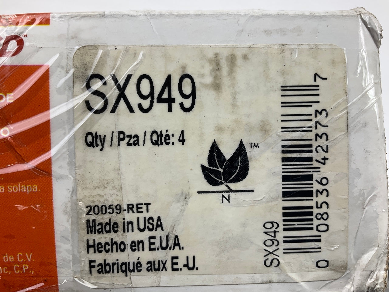 Wagner SX949 Severe Duty Disc Brake Pads - Front / Rear