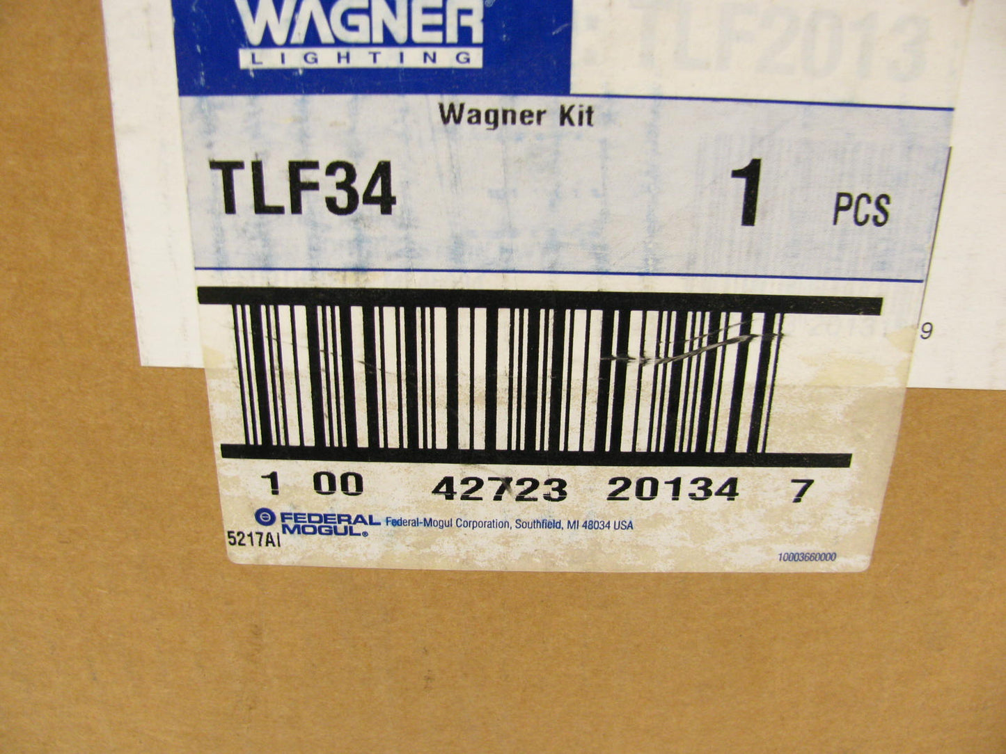 Wagner Lighting TLF34 Miniature Lamp, Display / Storage Parts Wall Mount Cabinet
