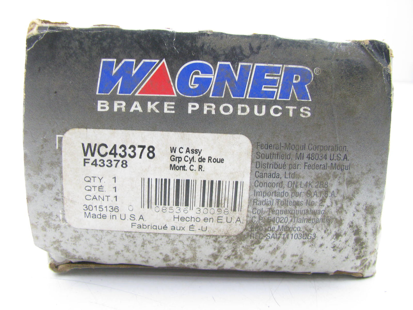 Wagner WC43378 Drum Brake Wheel Cylinder - Front Right