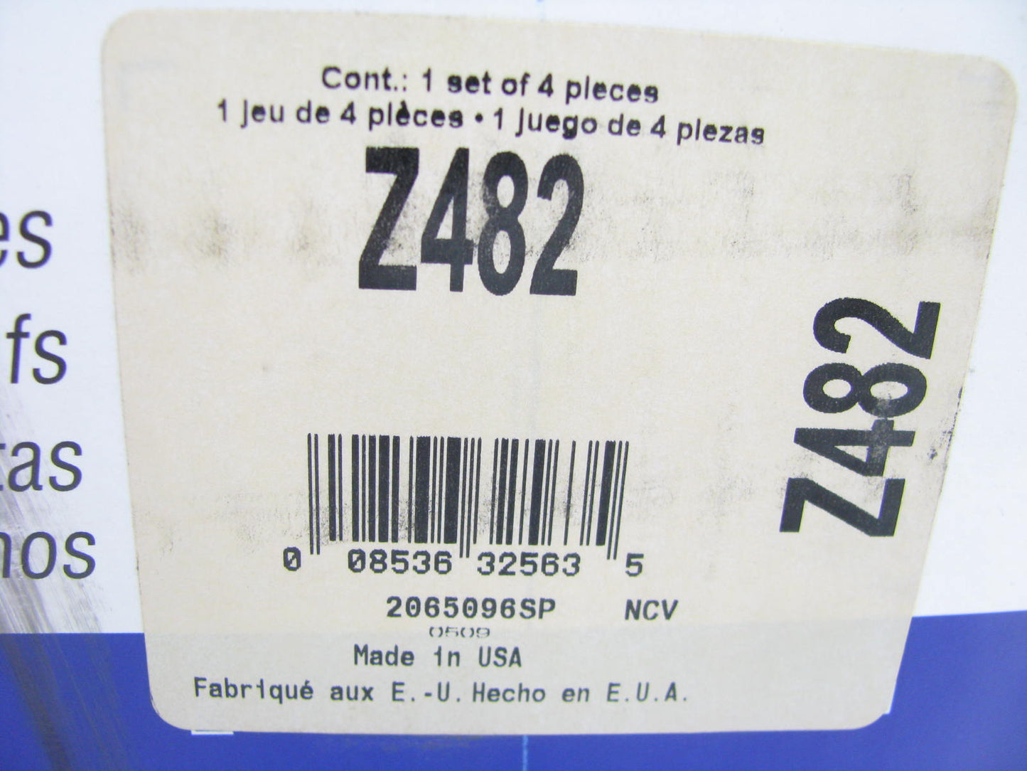 Wagner Z482 Rear Drum Brake Shoes