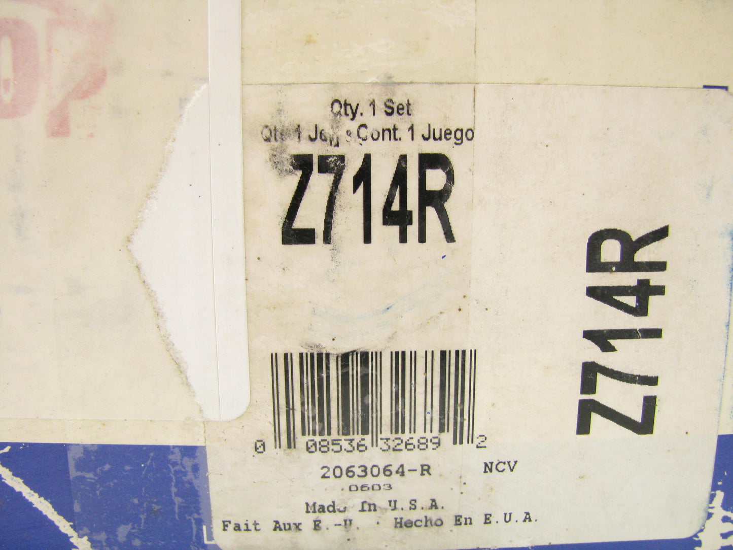 Wagner Z714R Rear Brake Shoes