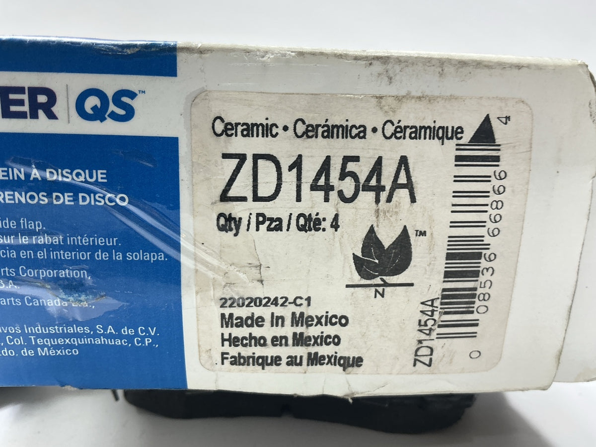 Wagner ZD1454A Front Disc Brake Pad Set For 2011-2014 Mazda 2