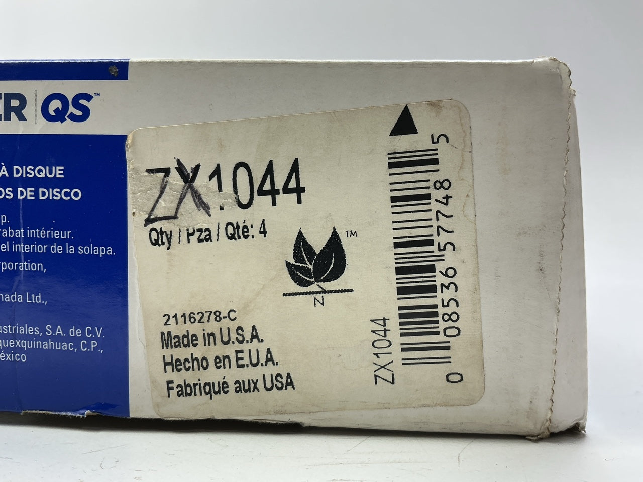 Wagner ZX1044 Semi-Metallic Disc Brake Pads