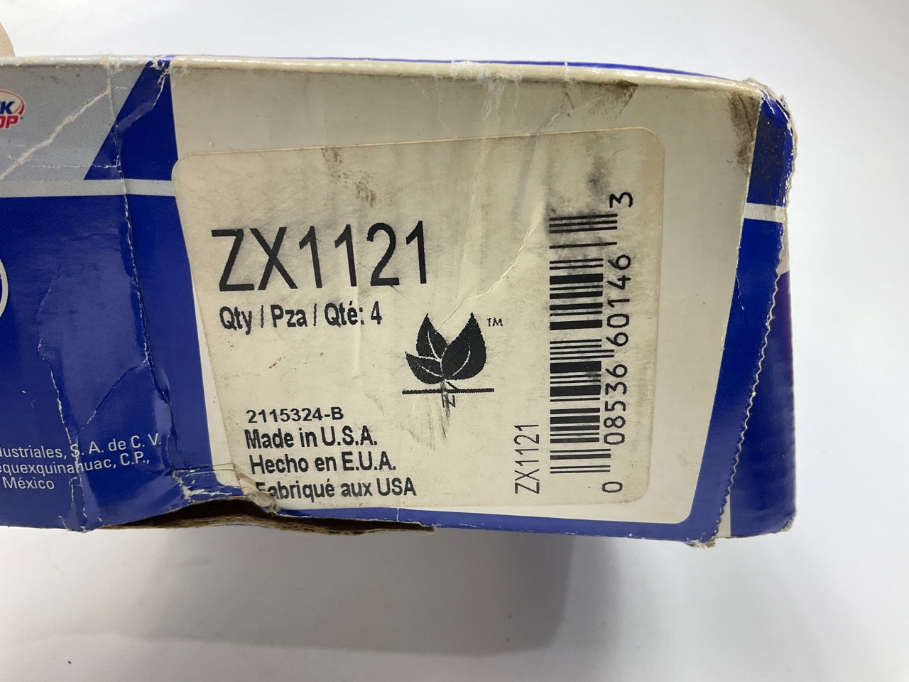 Wagner ZX1121 Front QuickStop Disc Brake Pads