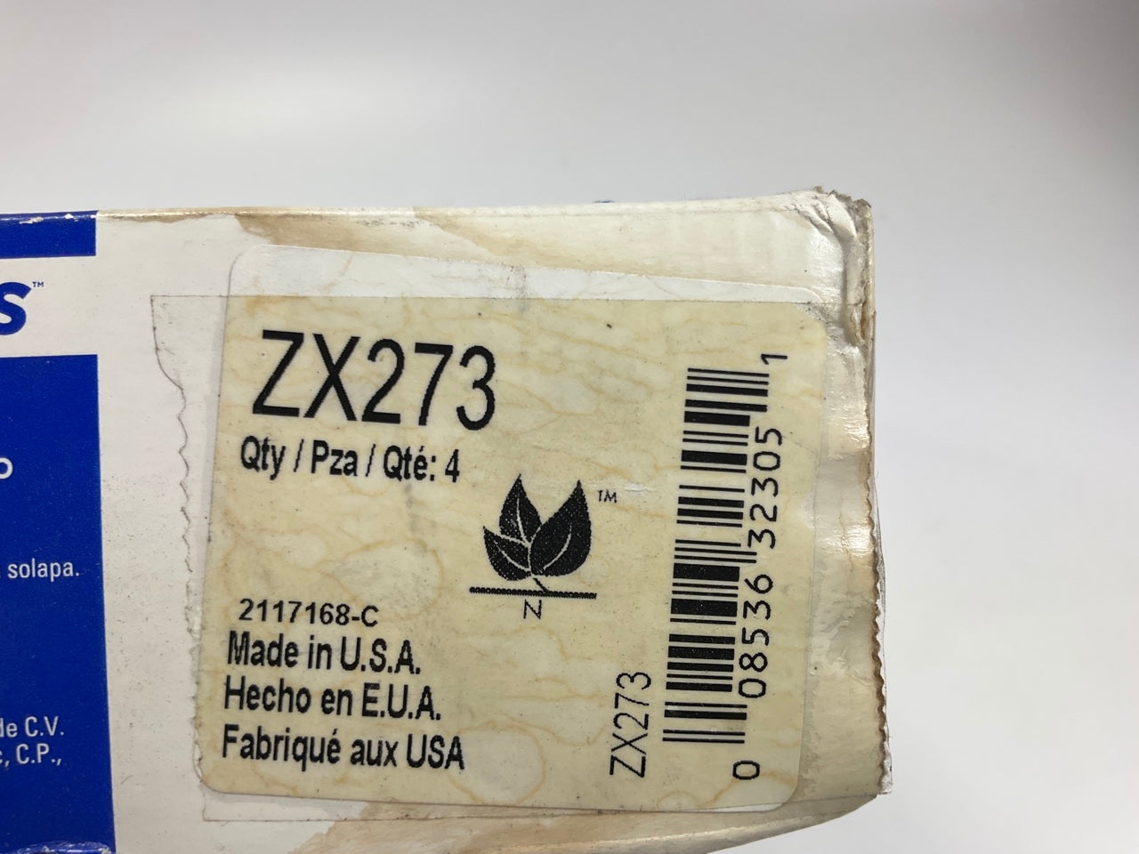 Wagner ZX273 Front QuickStop Disc Brake Pads