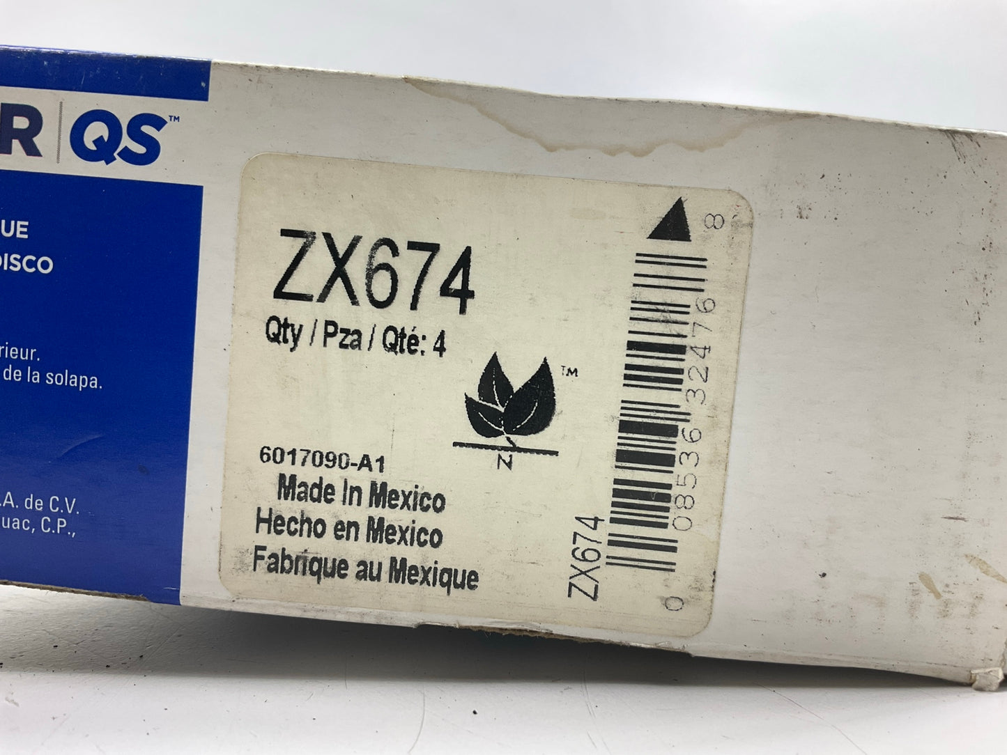 Wagner ZX674 Rear Semi-Metallic Disc Brake Pads