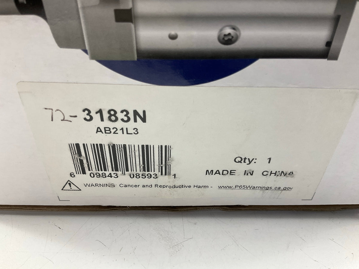 WAI 3183N Starter For 1987-1990 OMC Marine W/ 2.3L Ford E8JF-11001-AA SAEJ1171