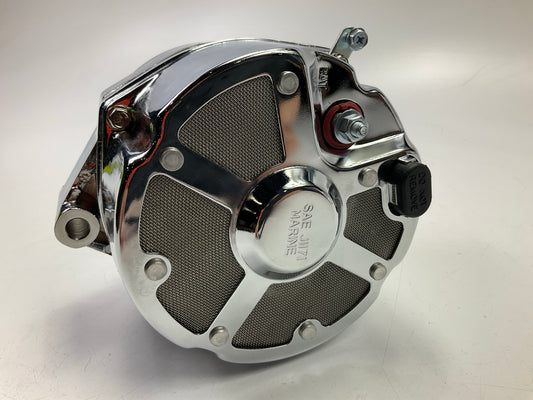 NEW WAI 7152CN-94A Alternator - 1-Wire, 94 Amp, Chrome Plated Delco 10SI Style