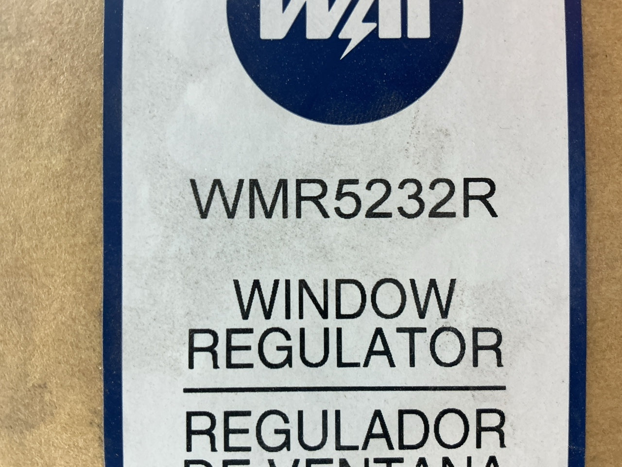 WAI WMR5232R Right Manual Window Regulator - 1968-1969 Chevy Camaro, Firebird