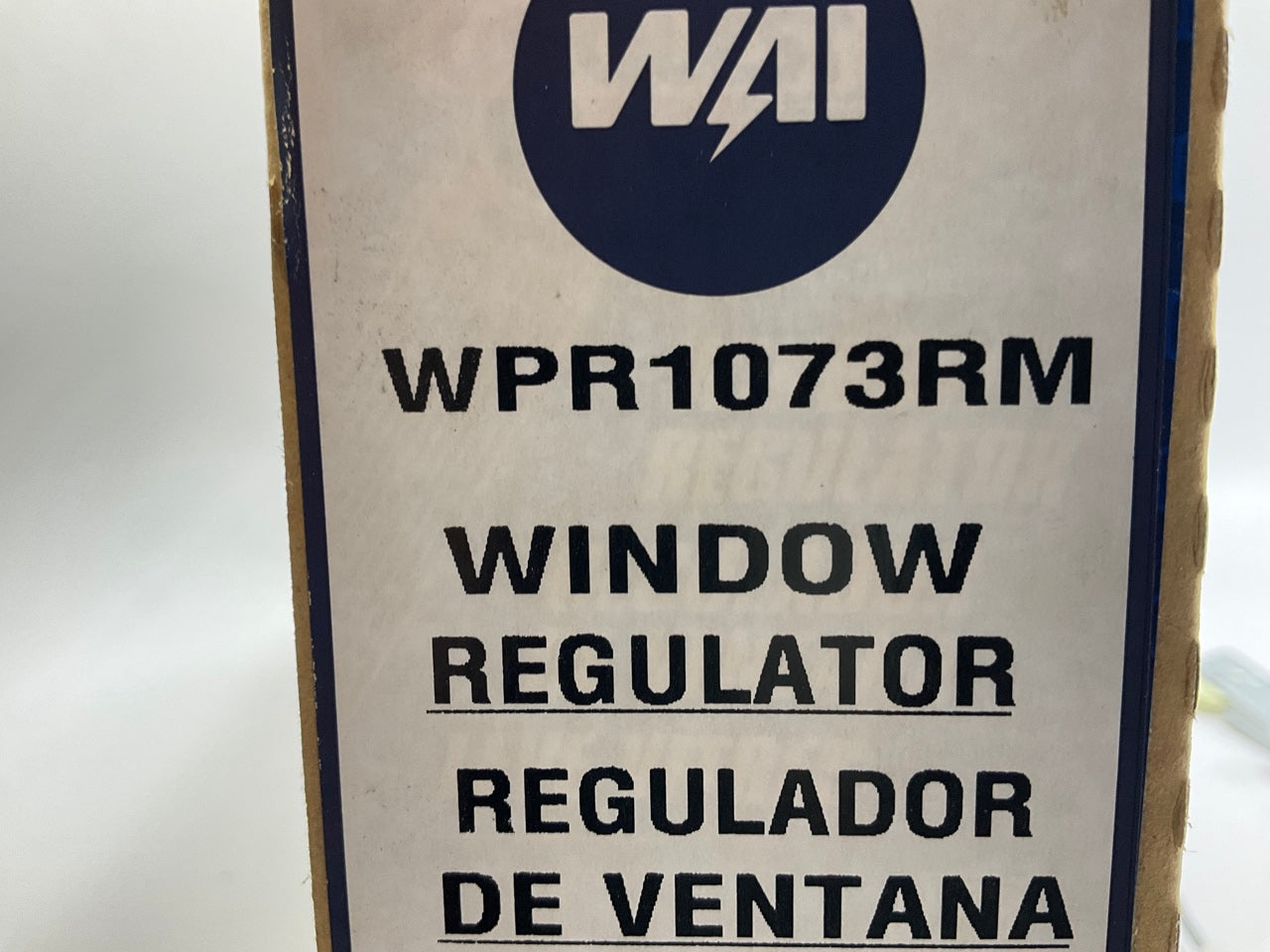 WAI WPR1073RM Front Right Passenger Side Power Window Regulator & Motor Assembly