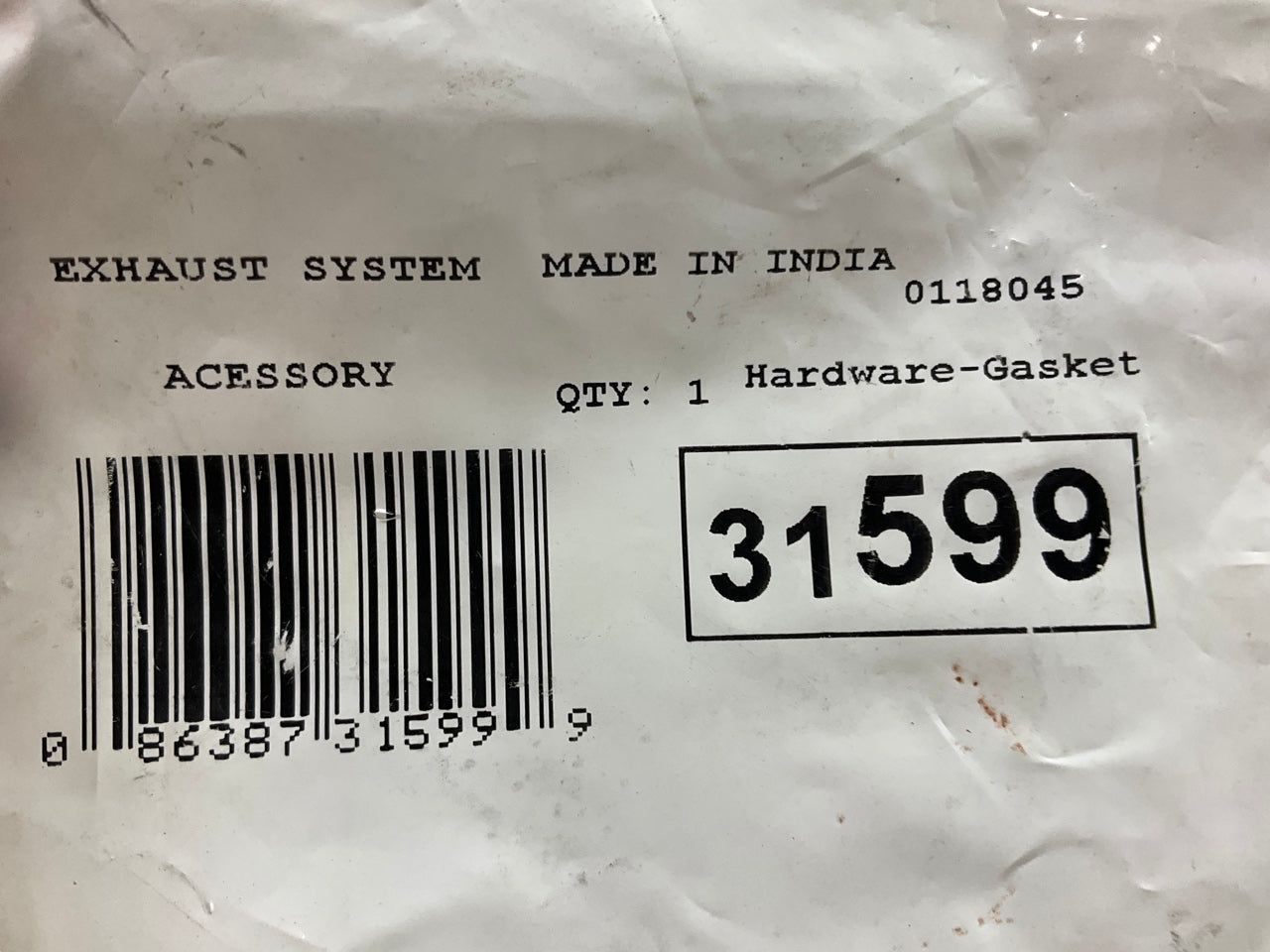 Walker 31599 Exhaust Pipe Flange Gasket