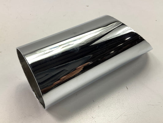 Walker 36514 2-1/8 Inch Inlet Round Exhaust Pipe Tip, Chrome Plated