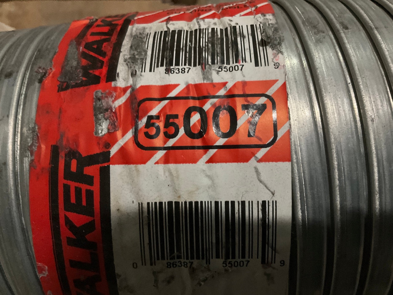 Walker 55007 Heavy Duty Universal Exhaust Flex Pipe 5'' Diameter, 4 Feet Long