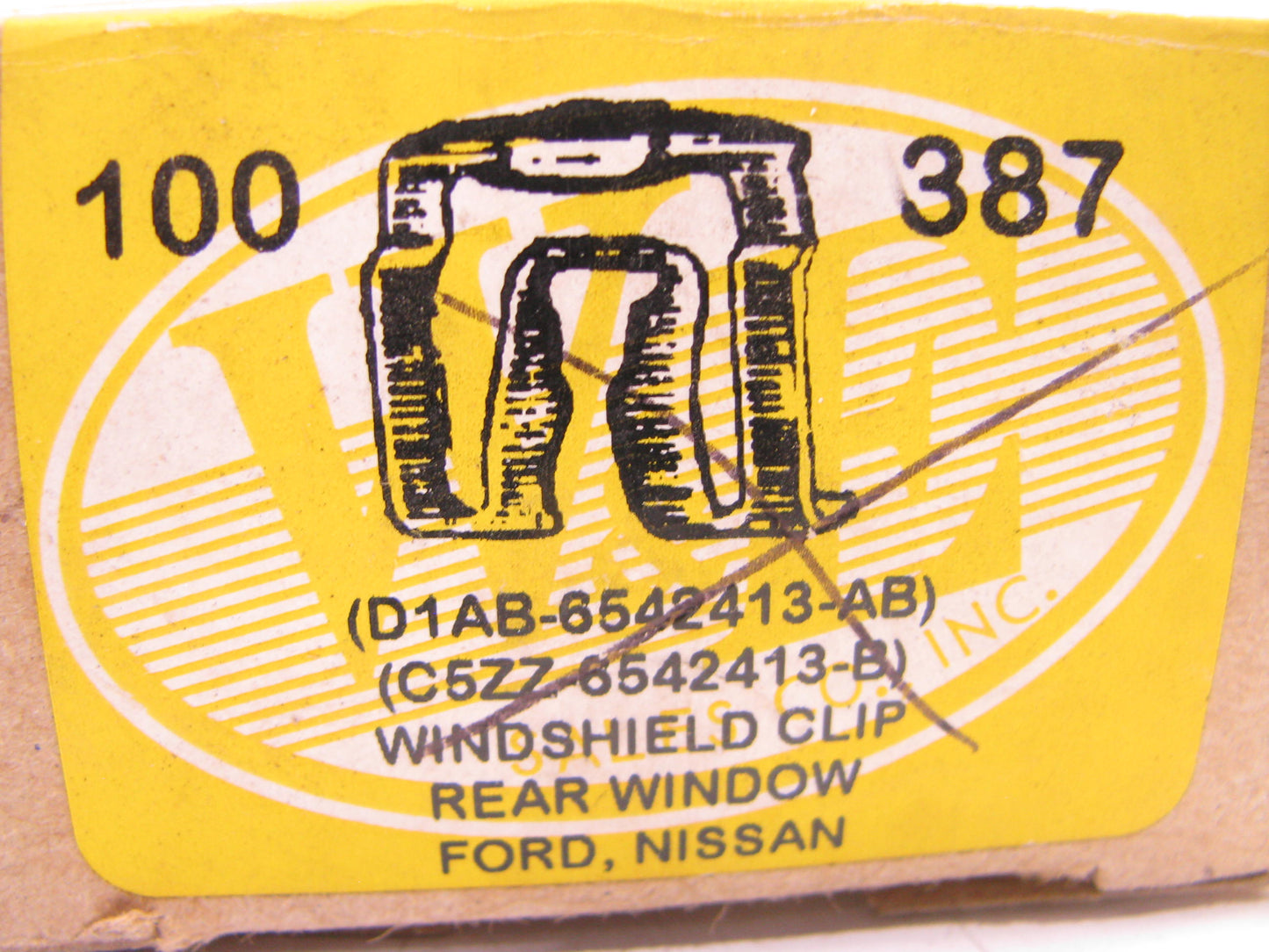 (44) REAR WINDOW Glass Clip For FORD, NISSAN D1AB-6542413-AB, C5ZZ-6542413-B