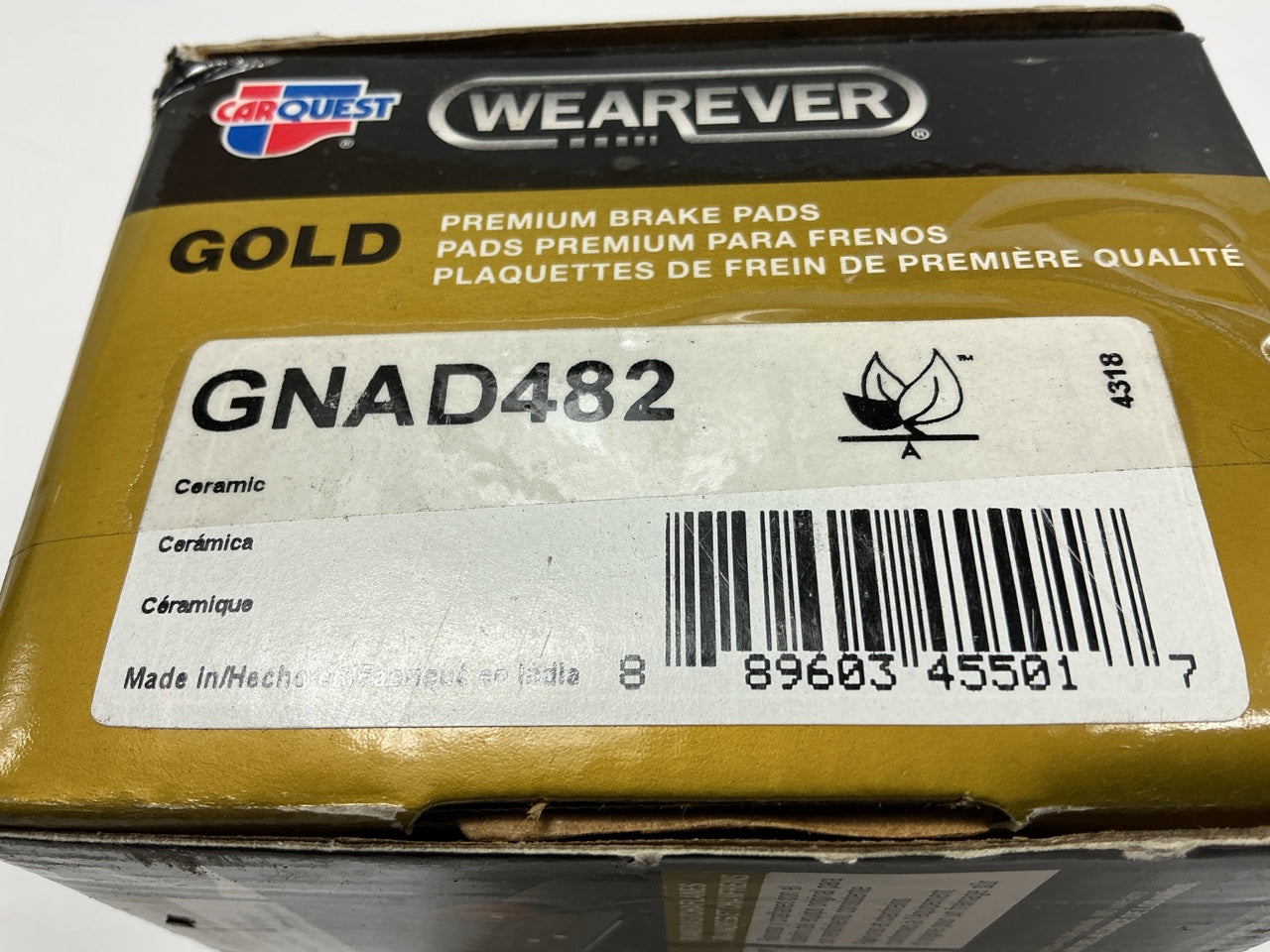 Wearever GNAD482 Rear Brake Pads