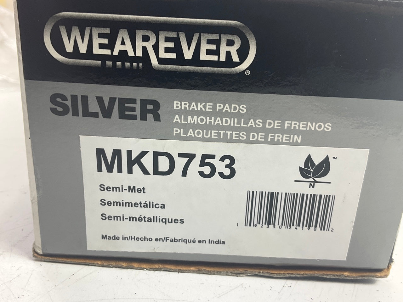 Wearever MKD753 Front Semi-Metallic Disc Brake Pads