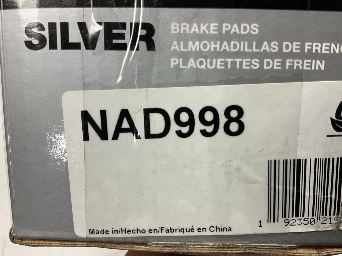 Wearever NAD998 Rear Ceramic Disc Brake Pads For 2004-2008 Chrysler Pacifica