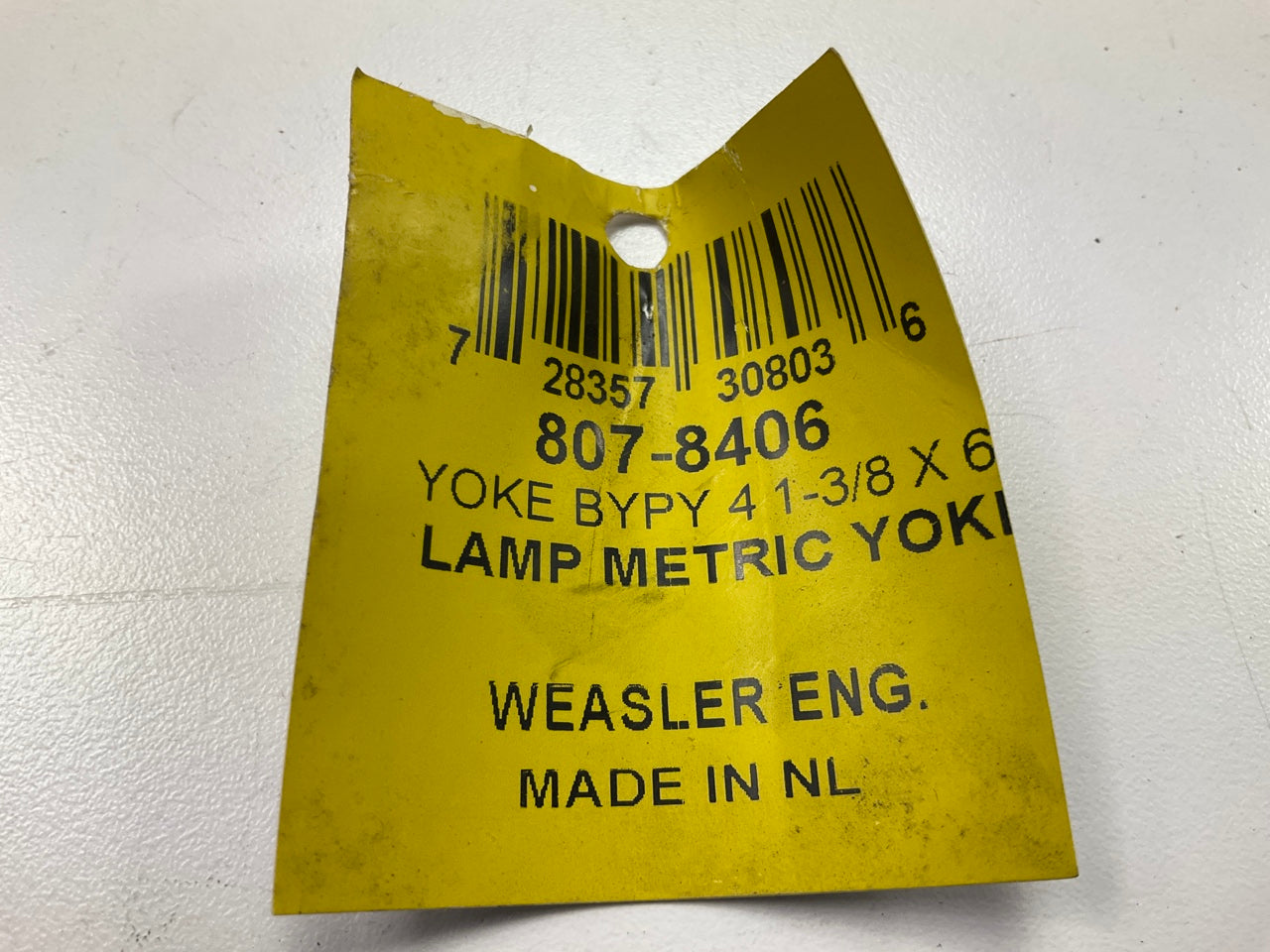 Weasler Eng 807-8406 4 Series Implement Clamp Yoke, 1-3/8'' X 6 Spline