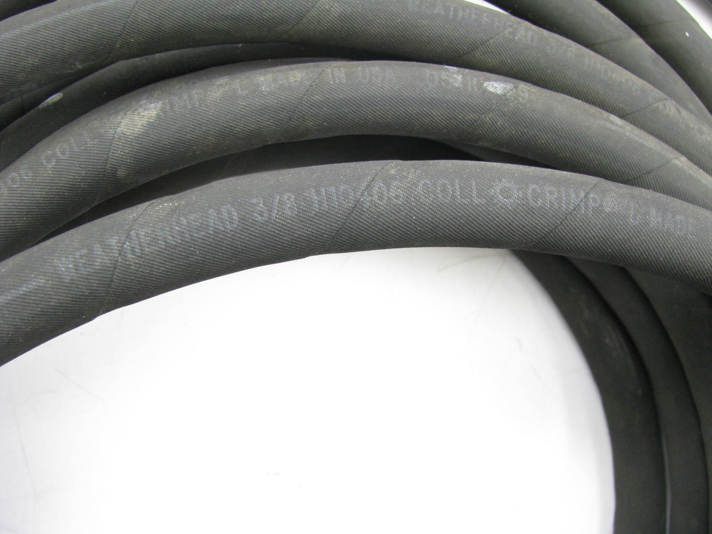 Hydraulic Hose, 3/8in.ID X 38 Ft., 400 Psi Weatherhead H10406