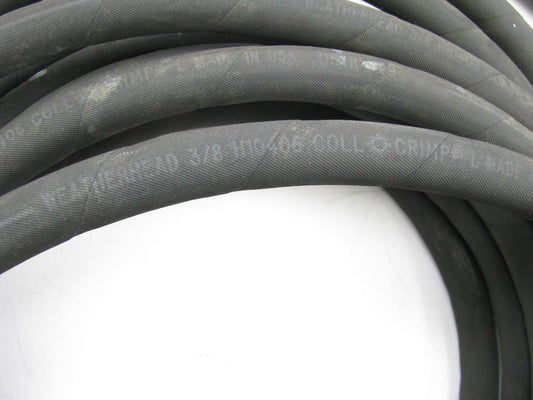Hydraulic Hose, 3/8in.ID X 38 Ft., 400 Psi Weatherhead H10406