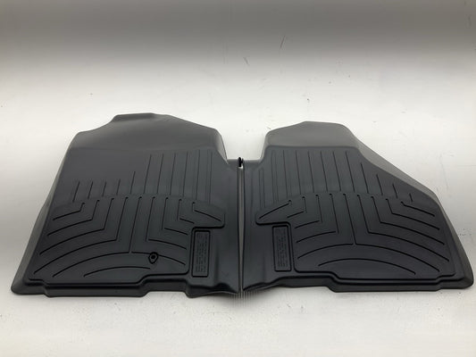 DIRECT FIT 442381 Front Rubber Floor Liner Mats For 2010-2012 Ram 1500 2500 3500
