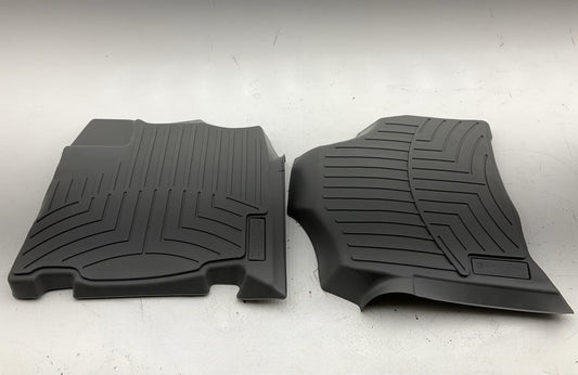 DIRECT FIT - 463581 Front Rubber Floor Liner Mats, Gray