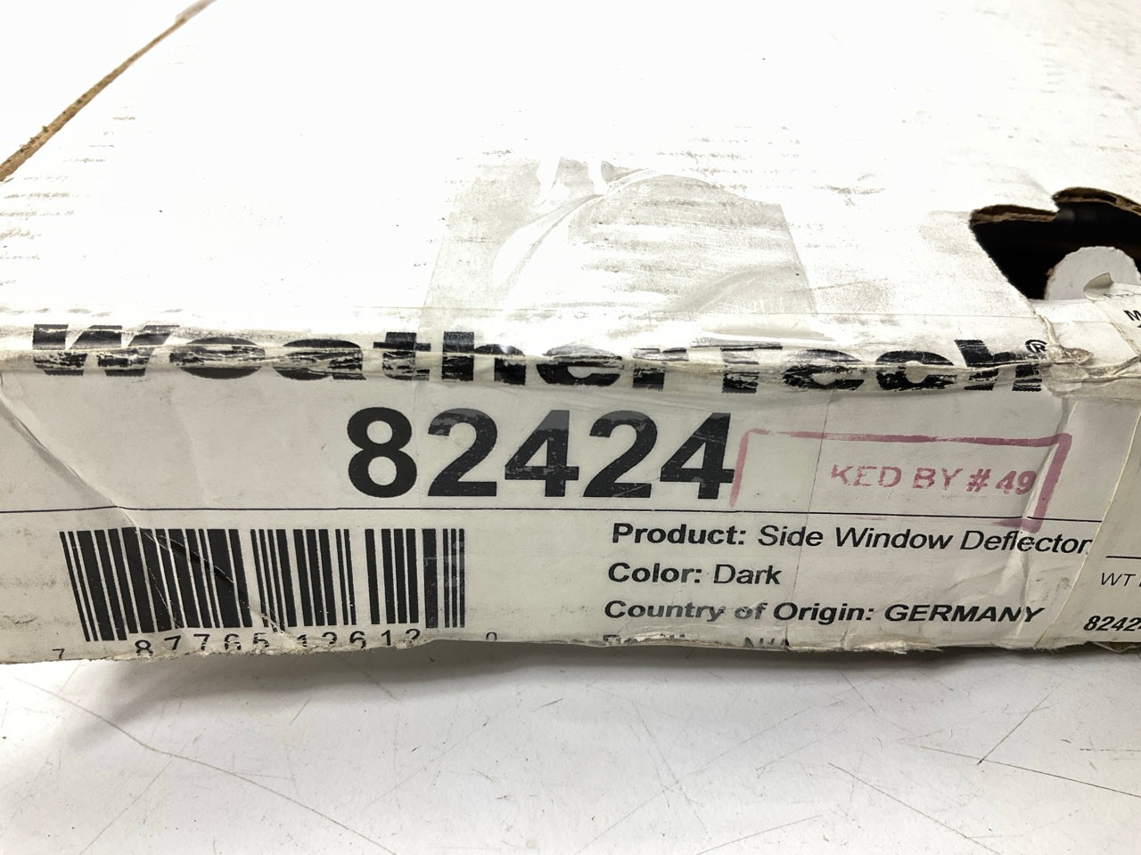Direct Fit 82424 Vent Visor Window Deflector Kit, 4-pc, Dark Tint 06-11 Lucerne