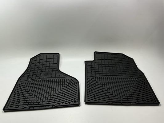 DIRECT FIT W337 Front Rubber All-weather Floor Mats For 2012-24 Ram 1500 Pickup