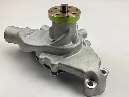 Weiand 9208 Water Pump Action+ Mechanical High Volume Aluminum Short SBC