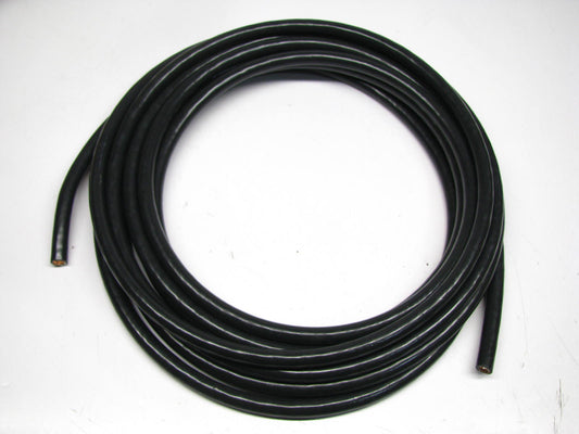 25 FEET - Wells BW1A BLACK 1 Gauge Battery Cable, Made In USA