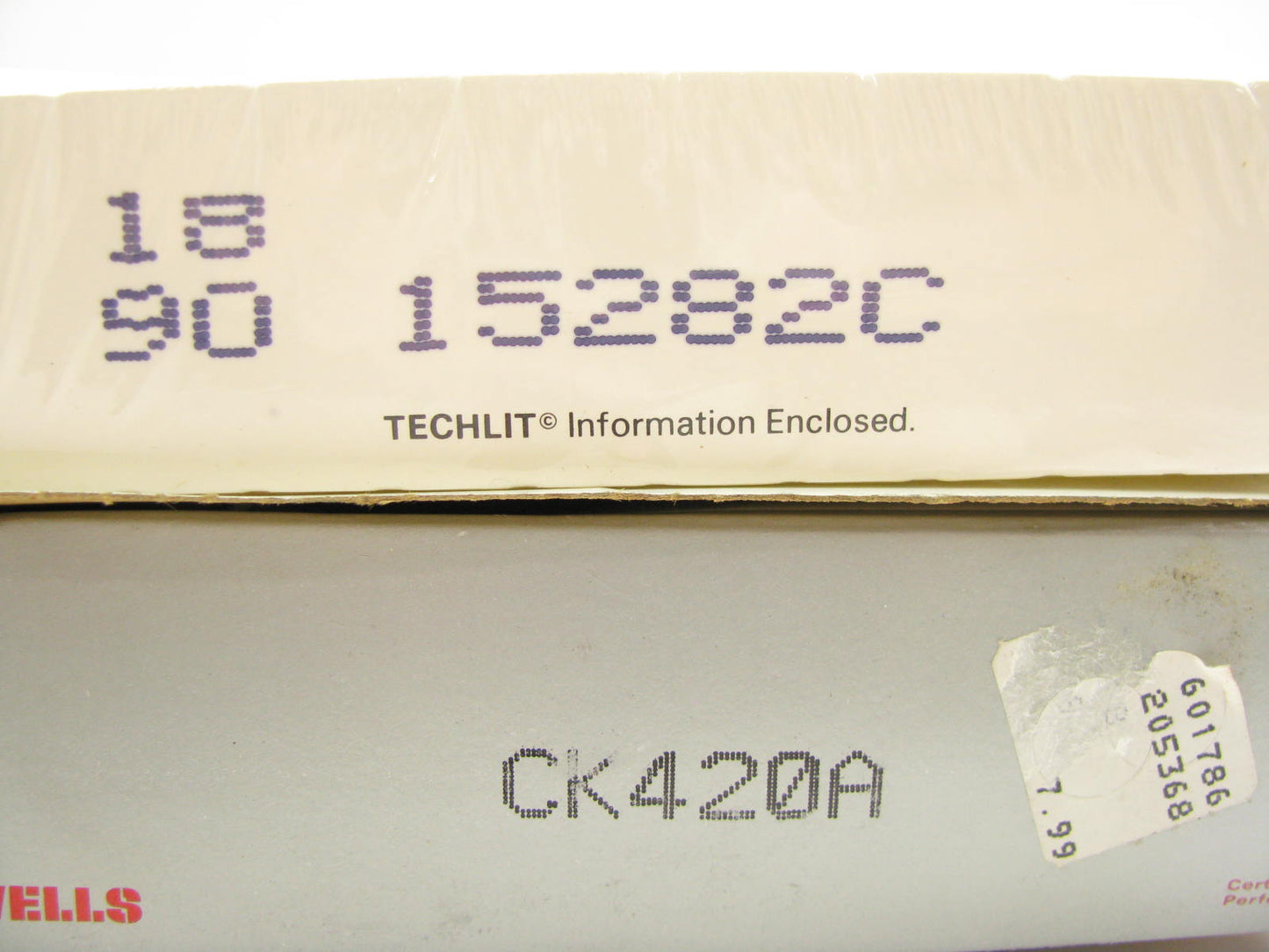 Wells CK420A Carburetor Rebuild Kit - 72-74 VW 1.6L Solex 30PICT-2, -3, 34PICT-3