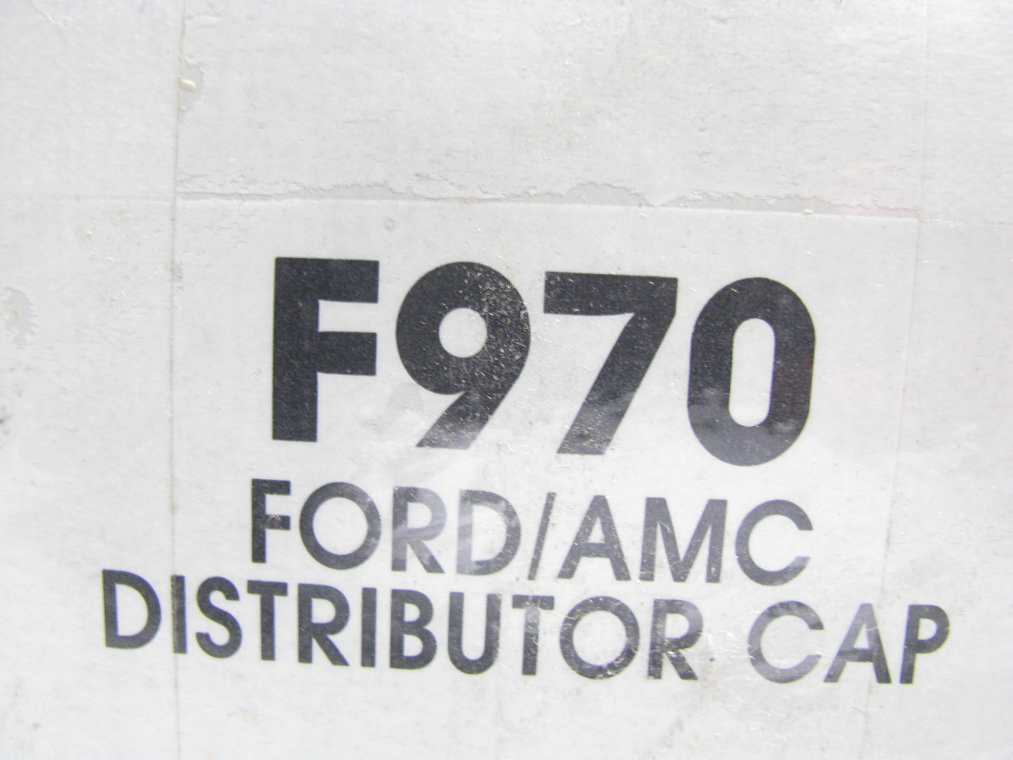 Ignition Distributor Cap- Wells F970