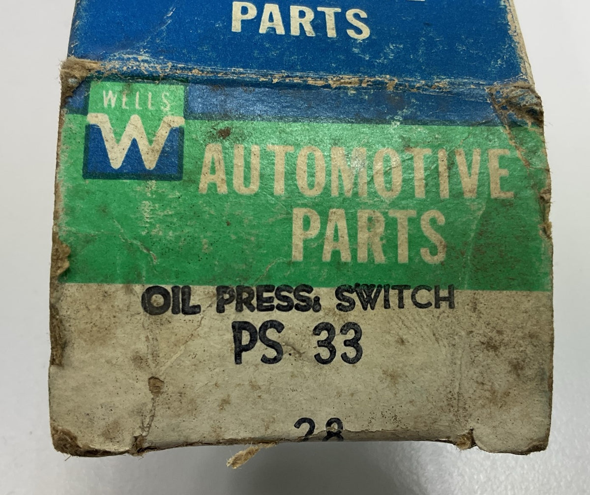 Wells PS33 Engine Oil Pressure Switch