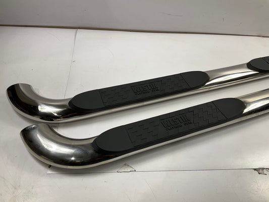 Westin 21-3550 Platinum 4'' Oval Stainless Step Nerf Bars For 09-21 Ram 1500 Quad