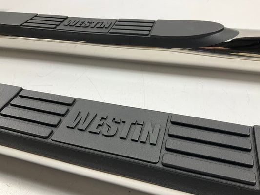 Westin 23-1400 3'' Round Nerf Step Bars - 1999-2013 Silverado 1500 STANDARD CAB