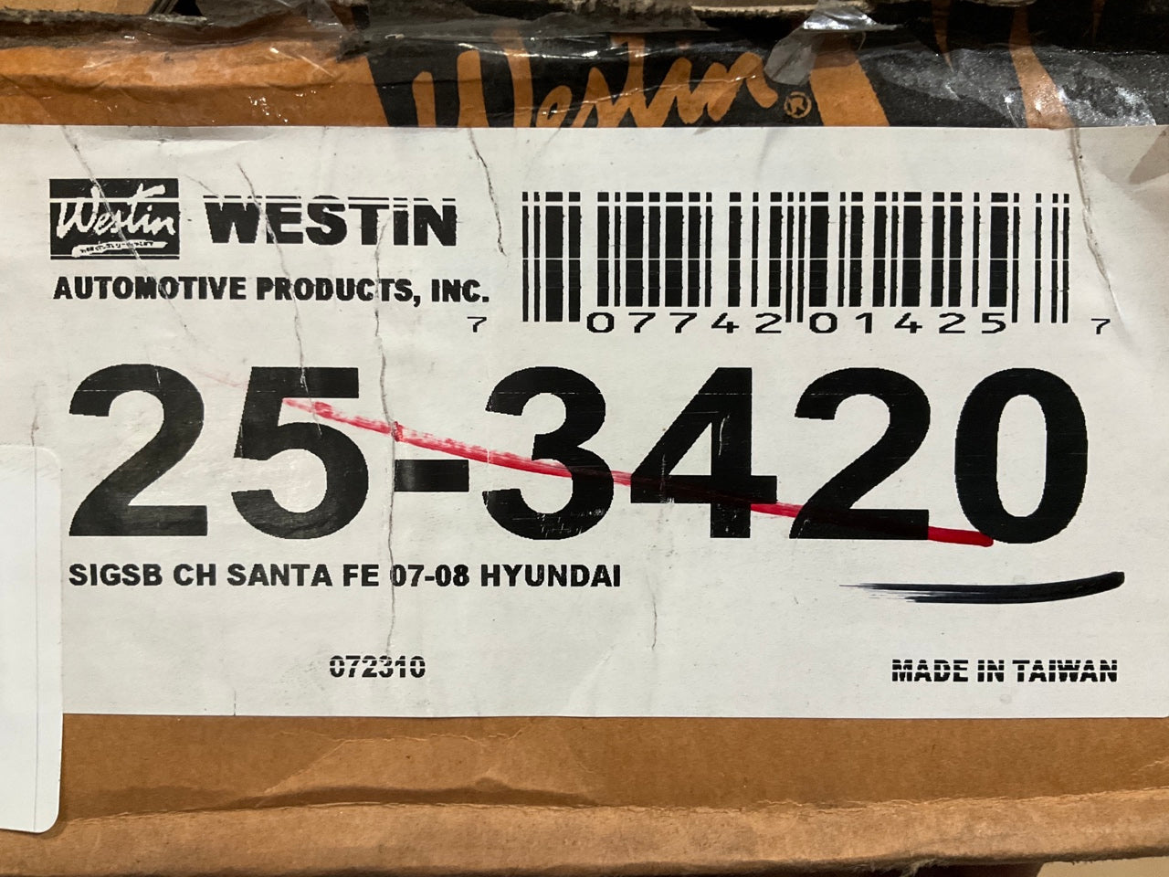 Westin 25-3420 Chrome Signature 3'' Round Step Bars For 2007-12 Hyundai Santa Fe