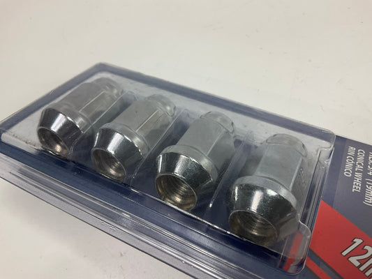 White Knight 217174 Wheel Lug Nuts 12mm X 1.50 Thread Size, 3/4'' Hex, 4 Lug Nuts