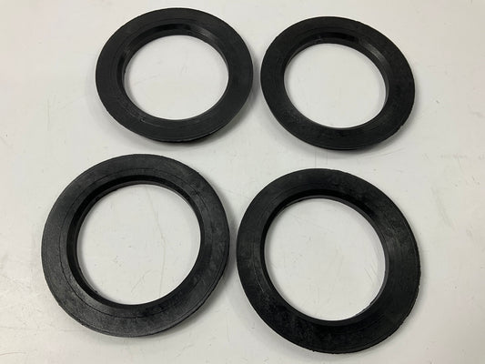 (4) White Knight C108-7780 Hub Centric Rings For Wheels 108mm OD, 77.8mm ID
